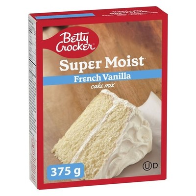 Betty Crocker Super Moist Cake Mix French Vanilla