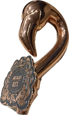 Absolut Elyx Copper Vodka Flamingo Bar Tap Handle USED