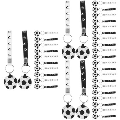  3 Pieces Schlüsselanhänger Fussball Fußball Schlüsselkettendekor