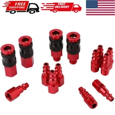 High-Quality 14-Piece Air Compressor Fittings Set with Automatic Coupling Action