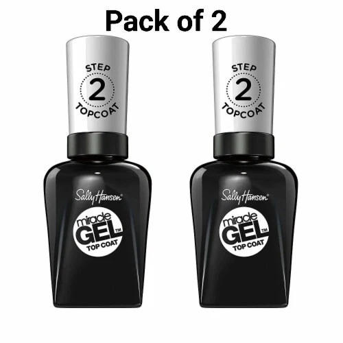 Sally Hansen Miracle Gel Top Coat Step 2 (2er Pack) 14,7 ml Multibuy Sparen