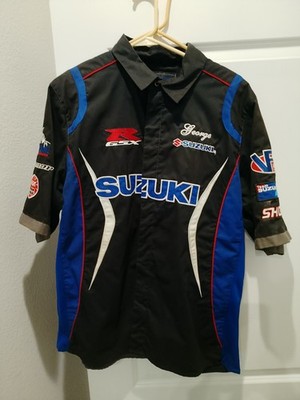 Vintage Suzuki GSX-R Racing Pit Shirt - ''George'' Personalization