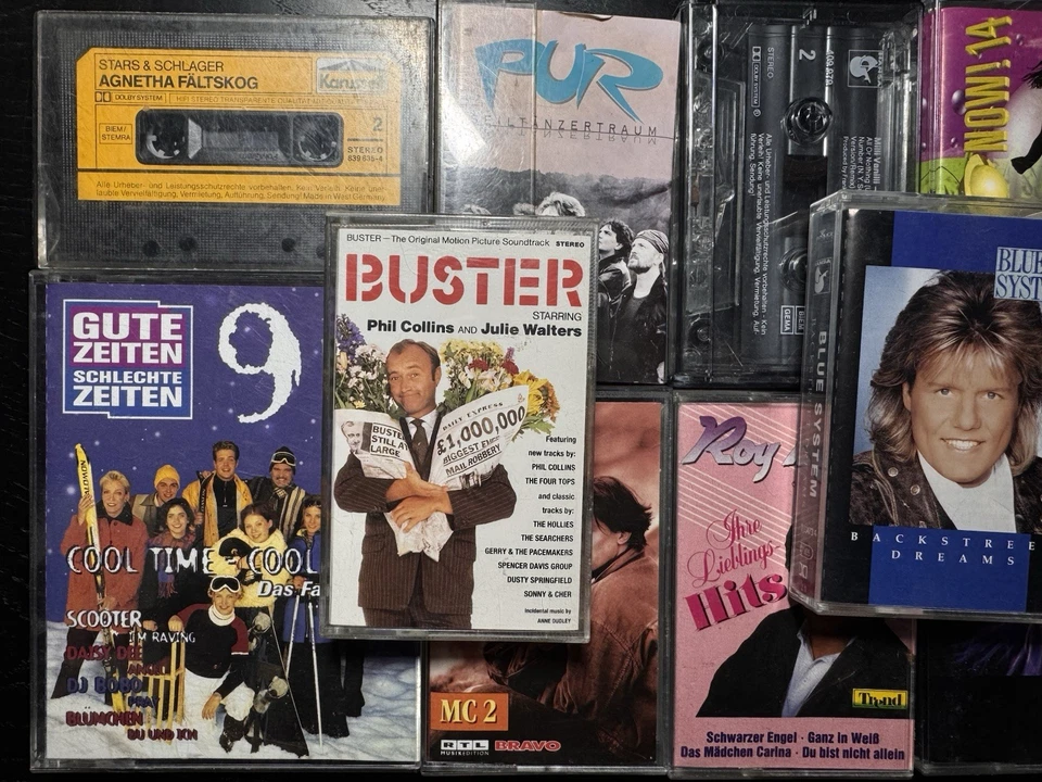 Musikkassette Tape MC Sammlung Rock Pop 90er 90s (15Stück) - Bild 2 von 3