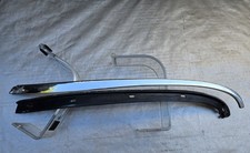 93-96 Lincoln Mark Viii Drvr. Side Lh Turn Light Chrome Eyebrow Trim Wguard