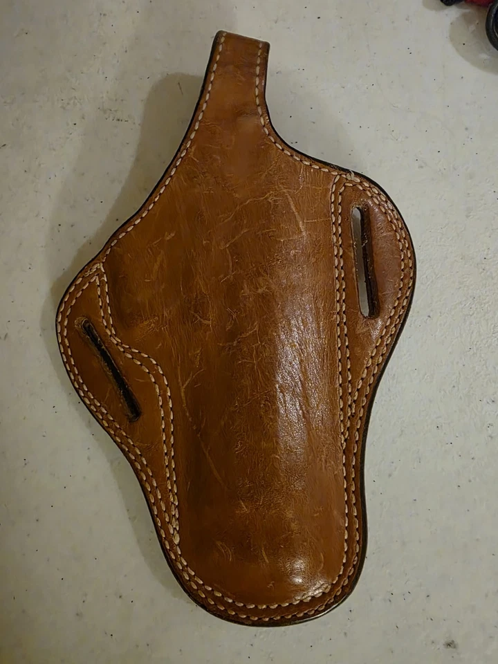 Bianchi Leather Pancake Holster 7/7L Beretta 92F 96F 3 Slot RH 7673-MP - Image 2 of 3