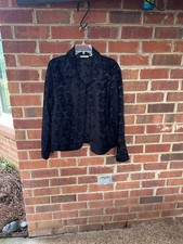 Dressy Brocade Black Jacket
