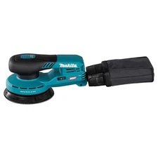 Makita  BO001CGZ Random Orbit Sander 40V + Battery Adapter 1.6m Body Only