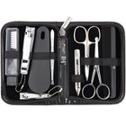 3 Swords Germany - brand quality 10 piece manicure pedicure grooming kit set...