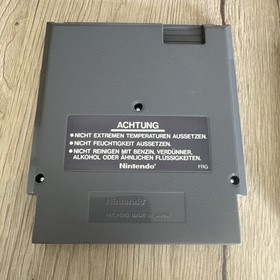 Jeu Nintendo NES Gumshoe European Version 