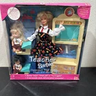 Teacher Barbie Doll Set W/ Two Students 1995 Mattel 13914 Sealed Vintage NEW