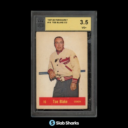 1957 PARKHURST #16 TOE BLAKE ACA 3.5