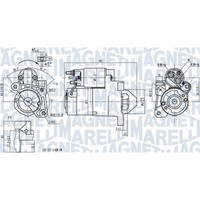 Magneti Marelli Anlasser Starter 1,4Kw Passend FüR Dacia Logan Sandero Nissan