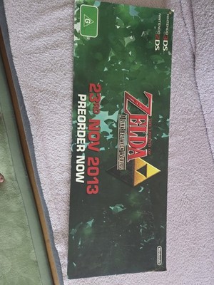 Zelda: A Link Between Worlds EB Games Preorder Cardboard