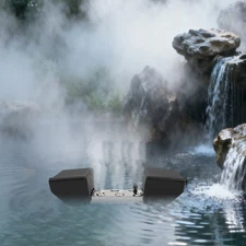 Ultrasonic Mist Maker 6 Head 3000mL/H Pond Fogger Humidifier IP67 Waterproof NEW