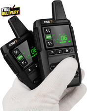 Long Range Walkie Talkies for Adults 22 FRS Channels LCD Screen Flashlight Rec..