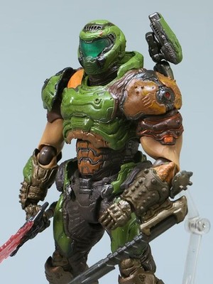 Figma SP-140 Doom Eternal Slayer PVC Action Figure Model Boxed