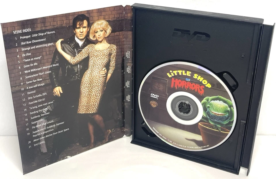 Little Shop Of Horrors (DVD, 1986, Rick Moranis, Steve Martin, John Candy, OOP) - Image 2 of 4