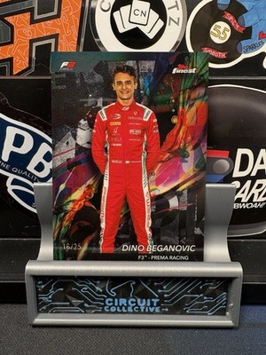 2024 Topps Finest F1 Formula 1 - #43 DINO BEGANOVIC Black Refractor /25
