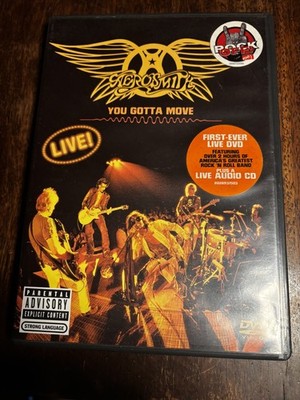 AEROSMITH ''You Gotta Move Live DVD + CD''