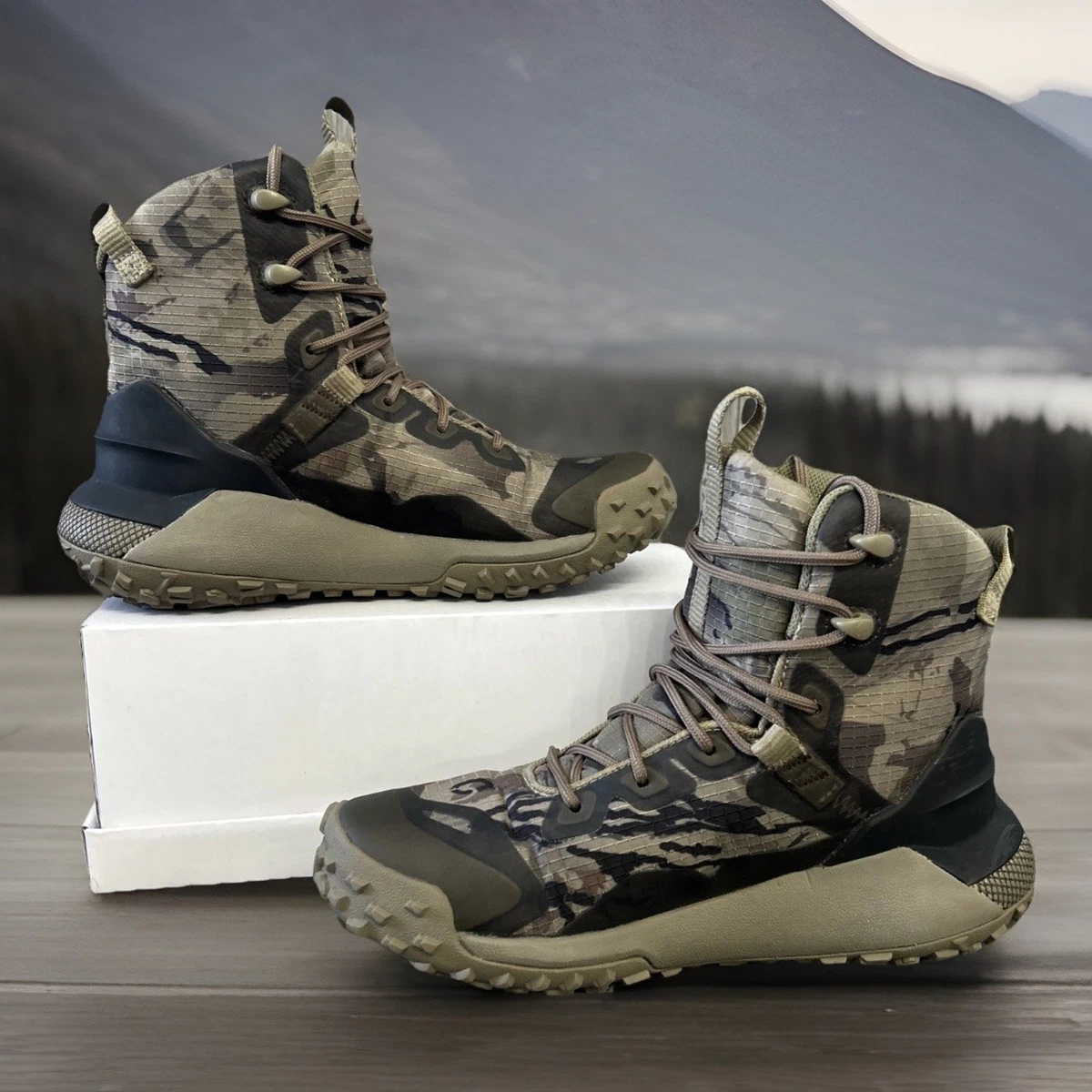 Under Armour Camouflage Cushioned Boots for Men for Sale | Shop