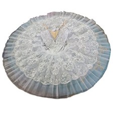 2023 New Hanging Children's White Swan Lake Dance Performance Clothing