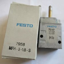 New MFH-3-1/8-S Festo 7958 Fast Shipping Air Solenoid Valve