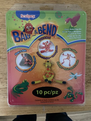 Sculpey Bake & Bend Oven-Bake Clay Kit - Bendable Creatures