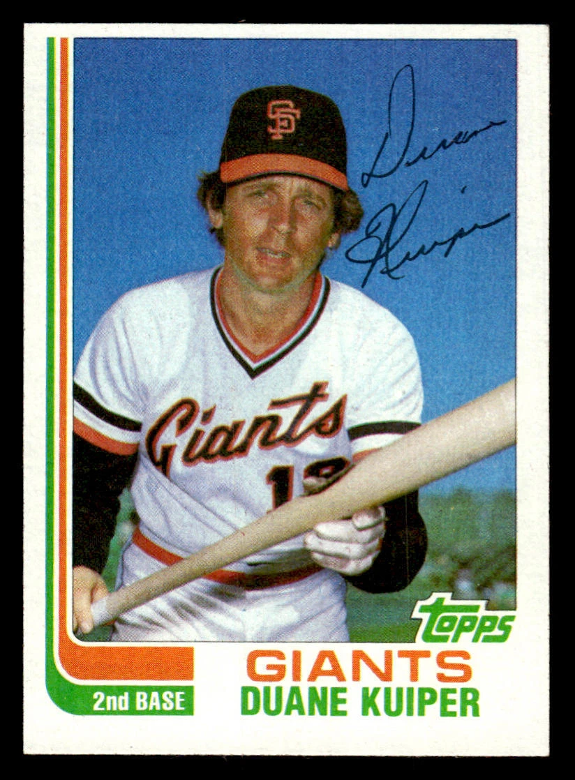Duane Kuiper trading card