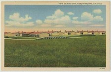 Vista della piscina a motore, Camp Campbell, Kentucky - Tennessee