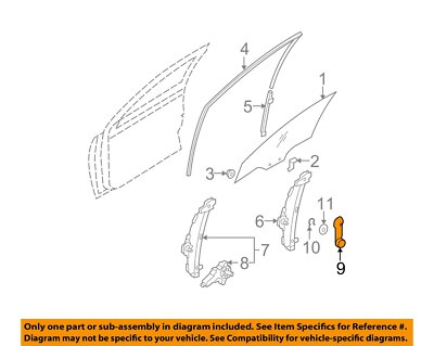 HYUNDAI OEM 07-11 Accent-Window Crank Handle-Regulator Handle 8263022001WK