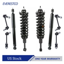 Front & Rear Shocks Struts For Toyota 4Runner 07-14 FJ Cruiser w/ Sway Bar Links