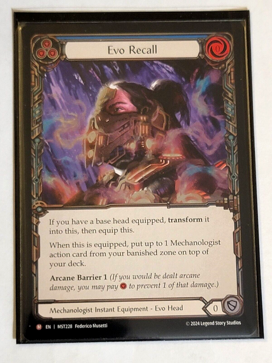 COLD FOIL EVO RECALL (BLUE) NM! *FAB - PART THE MISTVEIL* | eBay