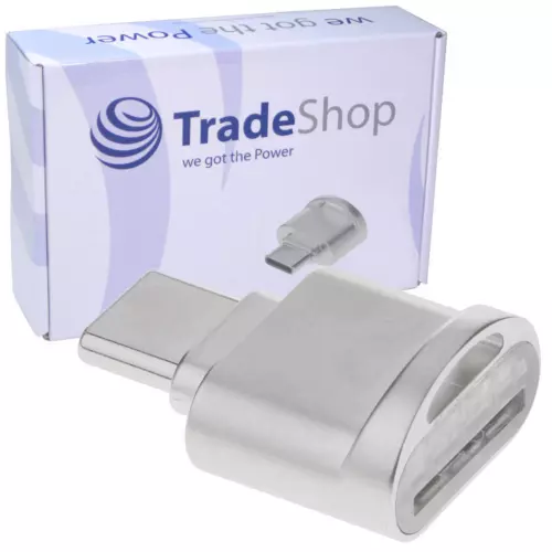 Micro SD Kartenleser Mini Lesegerät Flash Drive OTG Adapter USB Type C 3.1 USB-C