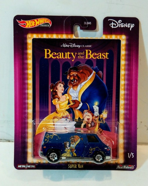 Hot Wheels 2020 Premium Series Disney SUPER VAN 1/5 Beauty and the
