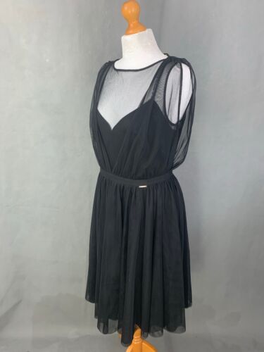 LIU.JO Black Party DRESS - Women's Size IT 46 - UK 14 - LIU JO - Picture 1 of 12