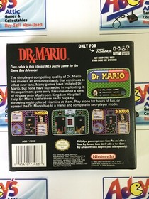 Dr. Mario classic nes series - Boxed