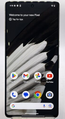 Smartphone Android Google Pixel 7 Pro 5G 128 GB verde sbloccato in fabbrica buono 5348 - Foto 1 di 13