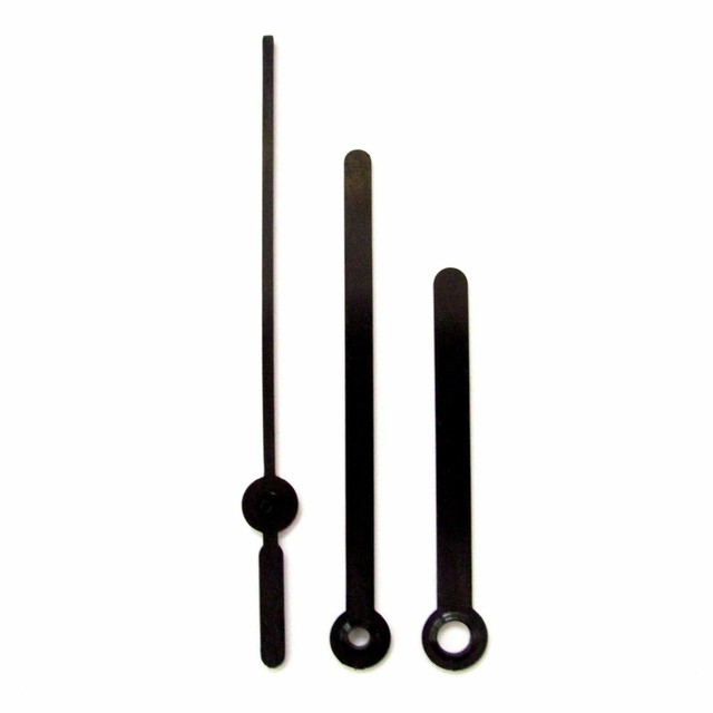 New 10 Pack Coloured Clock Hands For Quartz Clock Movement Press Fit