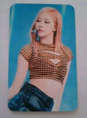 Rose Blackpink 7x5 Card 