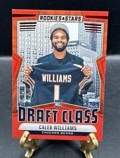 2024 Panini Rookies & Stars Caleb Williams Draft Class RC Red Longevity