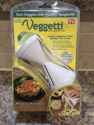 Vegetti Spiral Vegetable Slicer Cutter Makes Veggie Pasta New