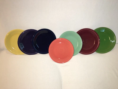 Homer Laughlin Fiesta Salad/Dessert Plates 7.25", NEW, chose colors/quantity