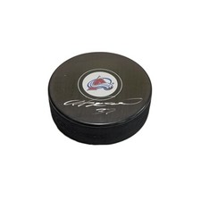 PAVEL FRANCOUZ Signed Colorado Avalanche Puck (Exact Photo Shown) - 00533