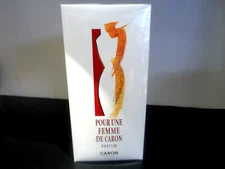 VINTAGE POUR UNE FEMME DE CARON 15 ml - 0.5 oz PARFUM ,PURE PERFUME , SEALED BOX
