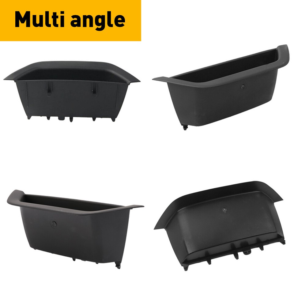 Left Driver Side Door Inner Handle Trim For 2011-2017 BMW X3 F25 & X4 F26 - Black ABS+ Panel, Direct Fit