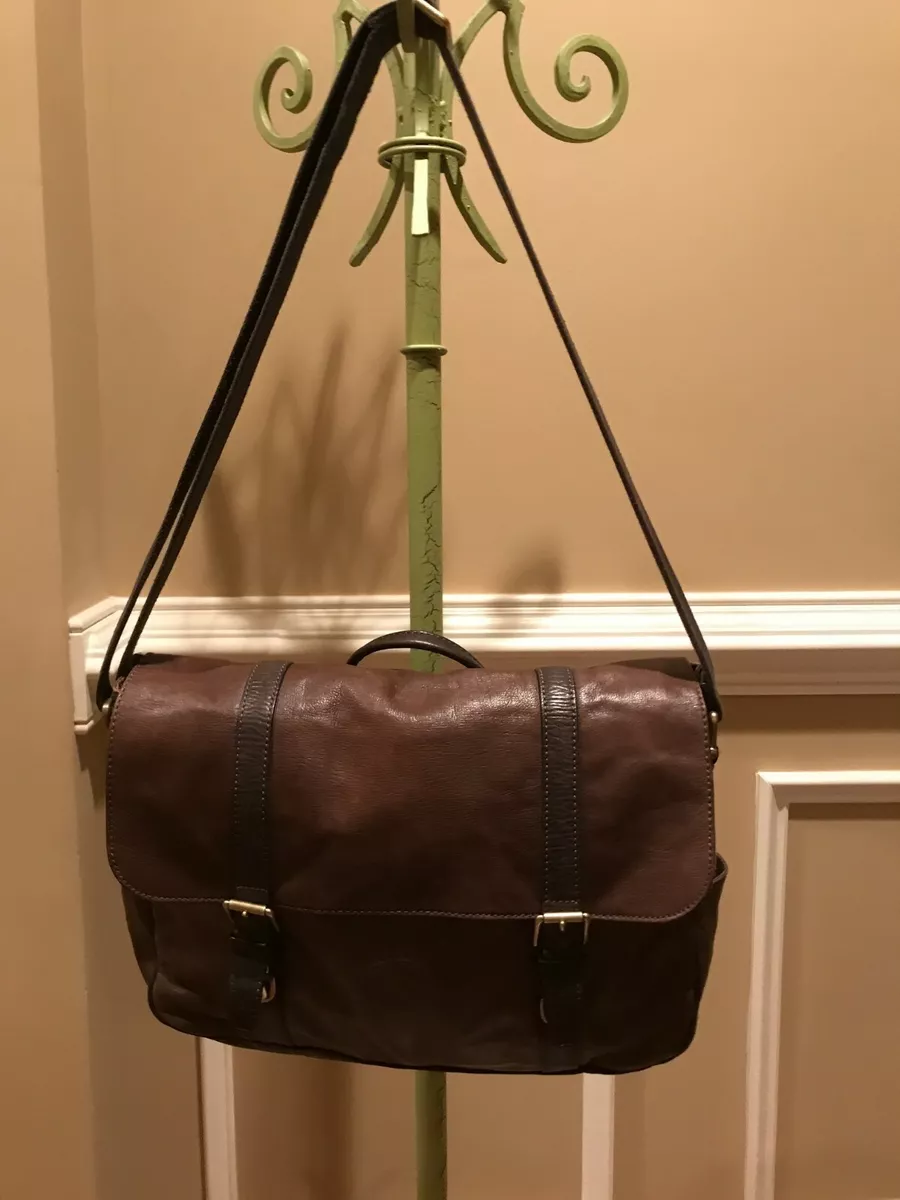 fossil leather bag