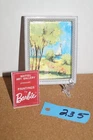 Re-Make Vintage Barbie Modern Art Framed Picture & Program LOT# 235
