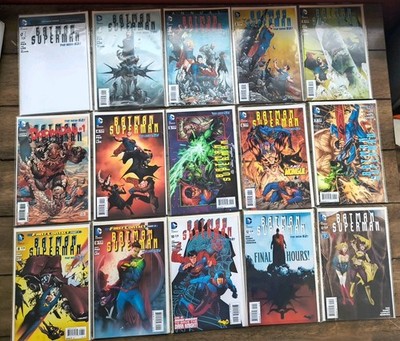 DC Comics Batman/Superman #2-10,13,16-17, 3×#1, 2×#12,2×#15 Plus3.1 Vol Doomsday
