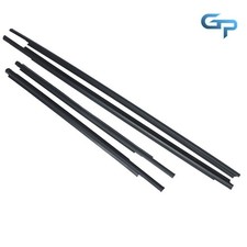 Fit For Toyota Yaris Sedan 07-16 Set Weatherstrip Window Moulding Trim Seal Belt