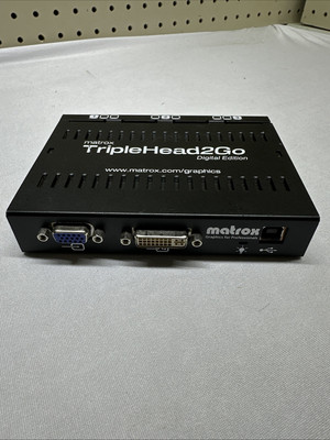 Matrox TripleHead2Go Digital Edition Multi-Display Adapter 3